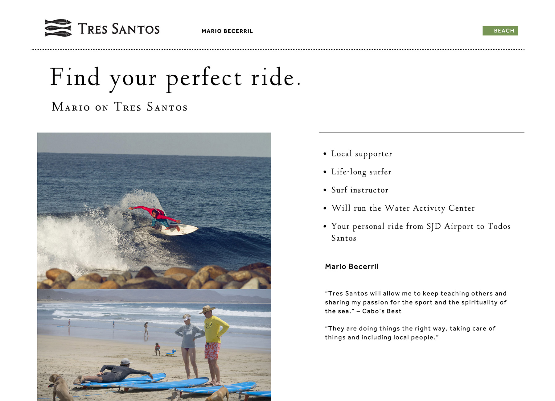 Tres Santos Carousel Image 2